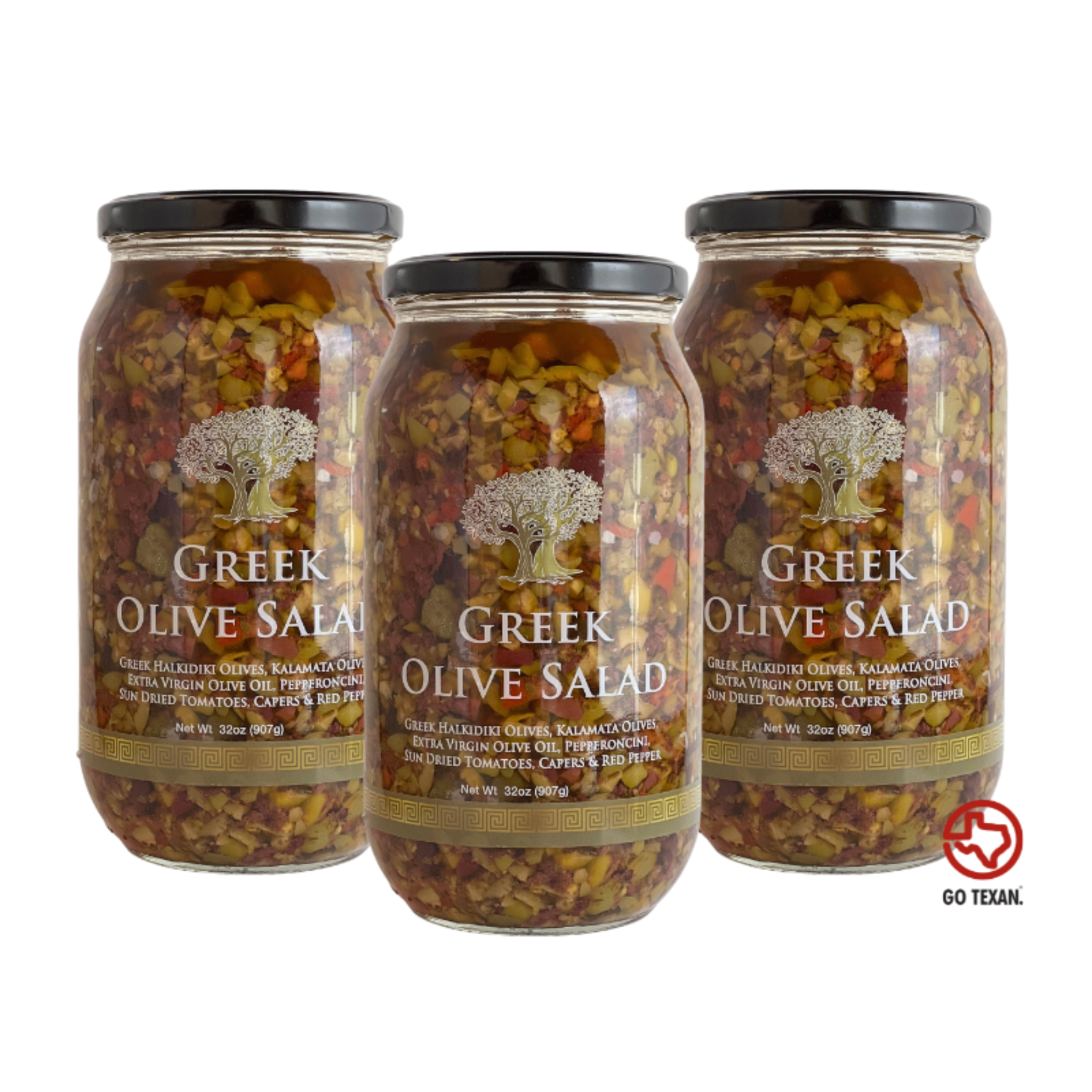 3 Pack Greek Olive Salad Bundle