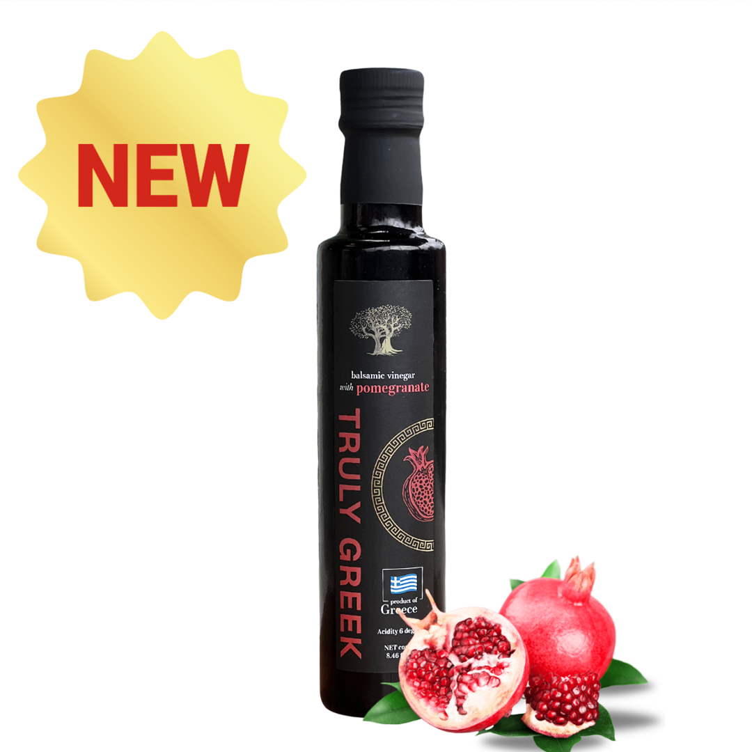 Greek Balsamic Vinegar With Pomegranate